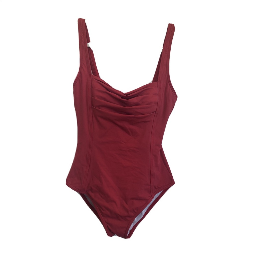Calvin Kelin Magenta One Piece Swimsuit Size 8